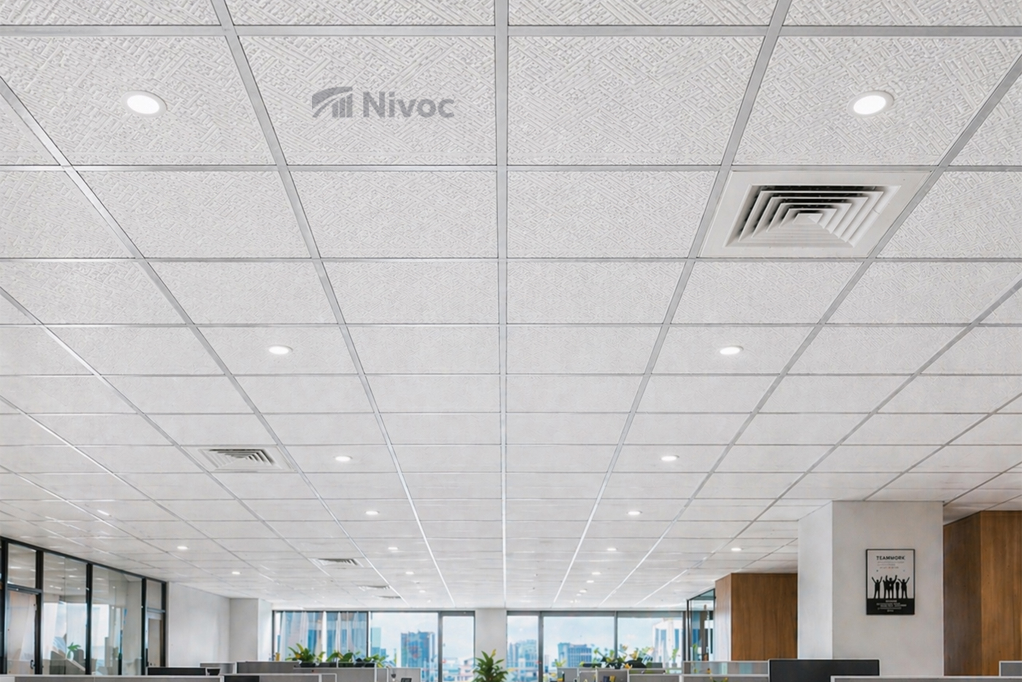 Gypsum Ceiling Tiles